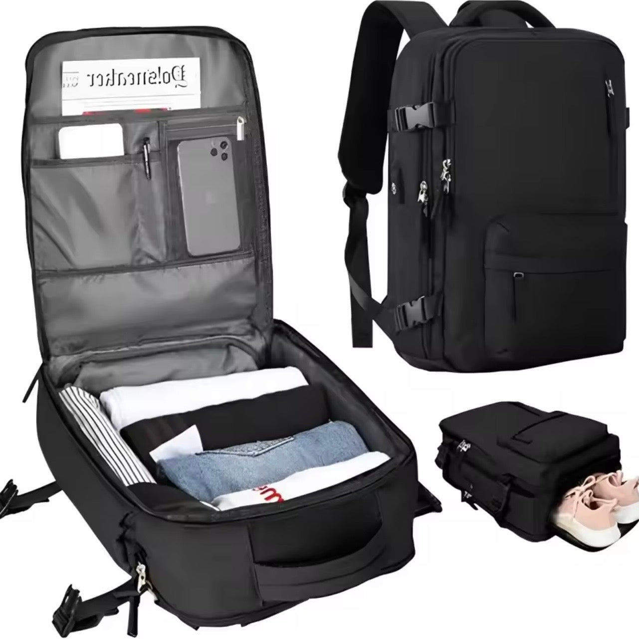 Reisrugzak Dames 35L Waterdicht & Perfect als Handbagage