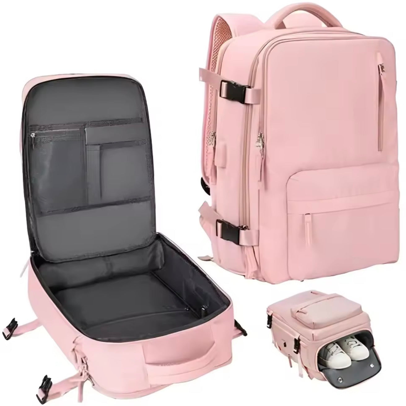 Reisrugzak Dames 35L Waterdicht & Perfect als Handbagage
