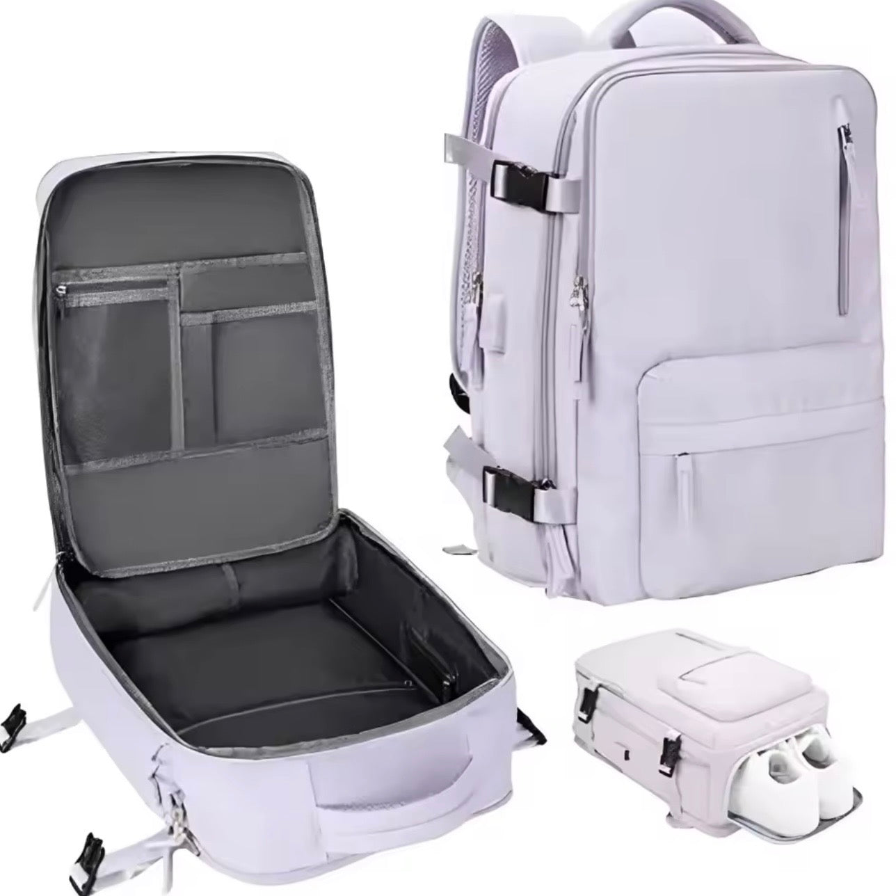 Reisrugzak Dames 35L Waterdicht & Perfect als Handbagage